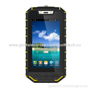 Patented Rugged Mobile Phones/5.0-inch IPS Panel/1,280 x 720 Pixels/Quad-core/IP68 Waterproof Level